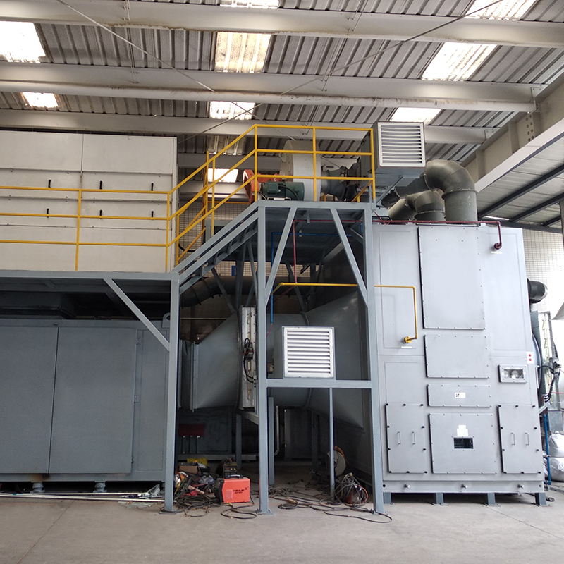LQ-ADW-RTO Zeoliet roterende concentrator (cilindrisch/schijftype) ＋ Regeneratieve thermische oxidator (RTO)