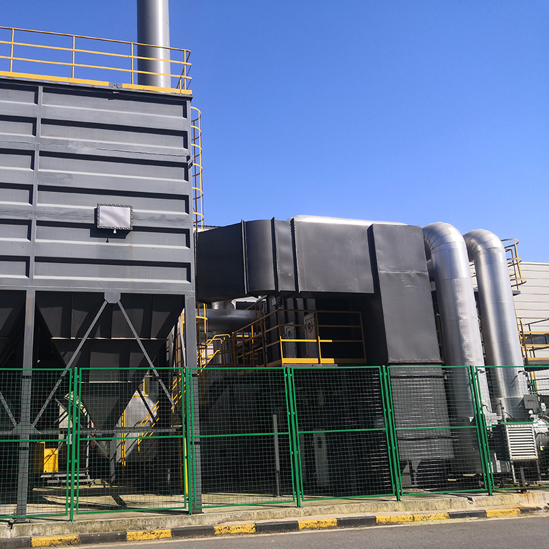 LQ-ADW-tot-zeoliet roterende concentrator (cilindrisch/schijftype) ＋ Thermische oxidator (tot)